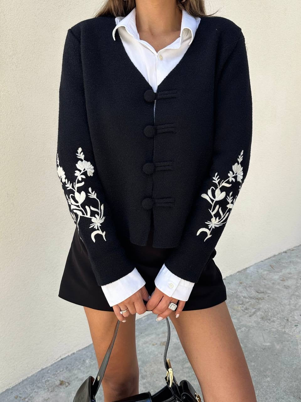 جرزة بأزرار اسود - KP4274