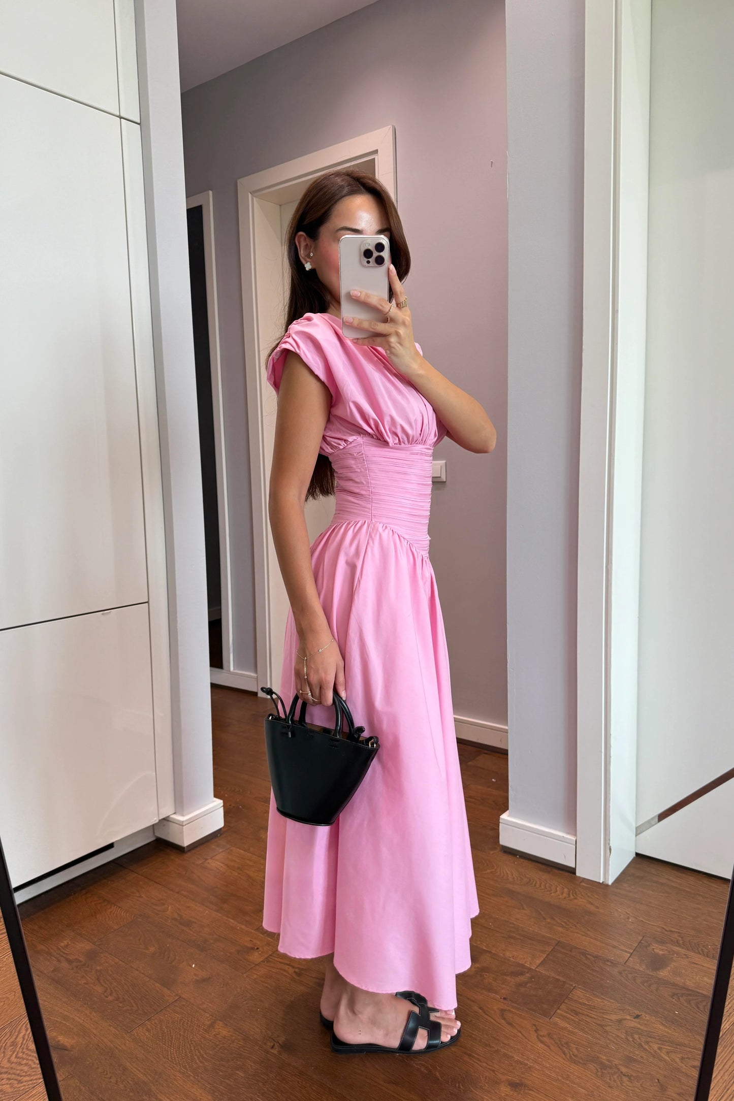 فستان زهري - KP2177