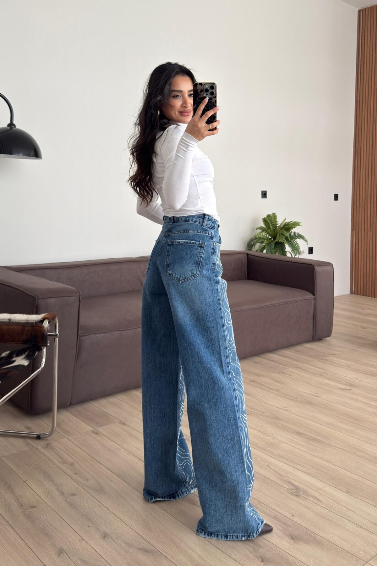 بنطلون جينز خرز - KP5087