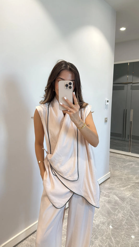 طقم كيمونو سكري - KP1246