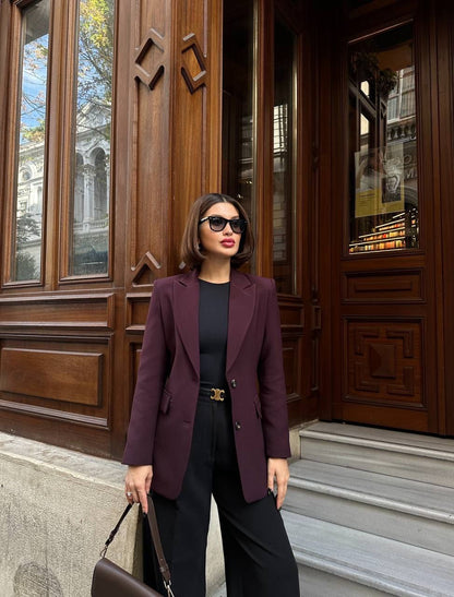 بليزر عنابي - KP7050