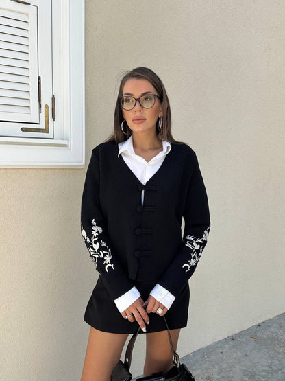 جرزة بأزرار اسود - KP4274