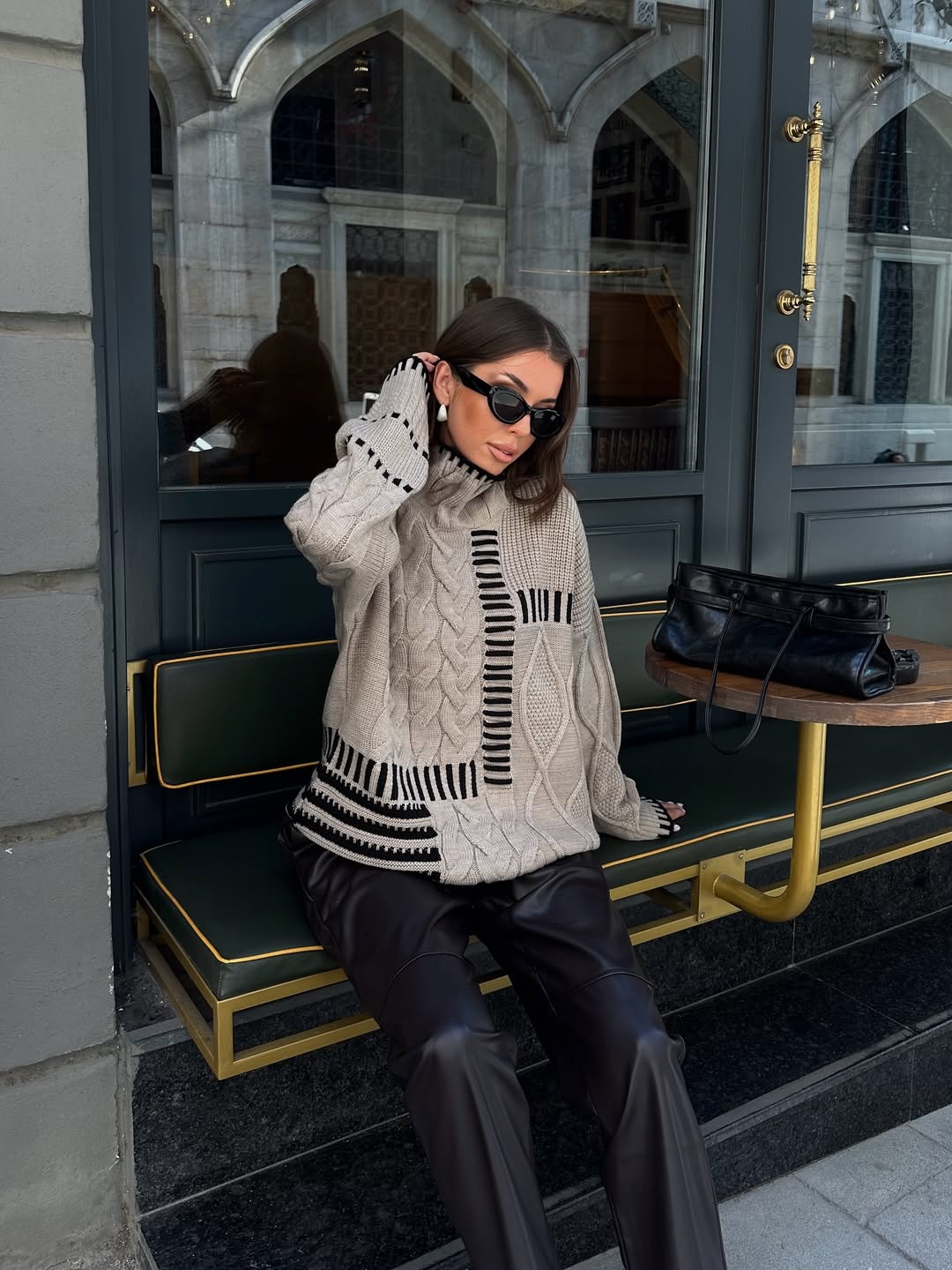 بلوزة بيج مخططة - KP4293