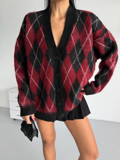 جرزة اسود وخمري - KP4386