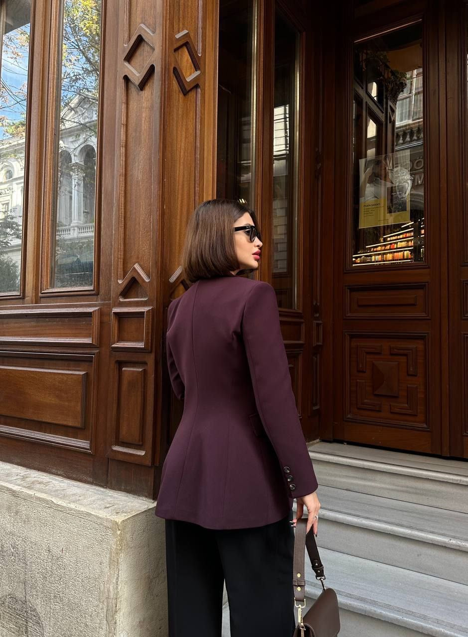 بليزر عنابي - KP7050