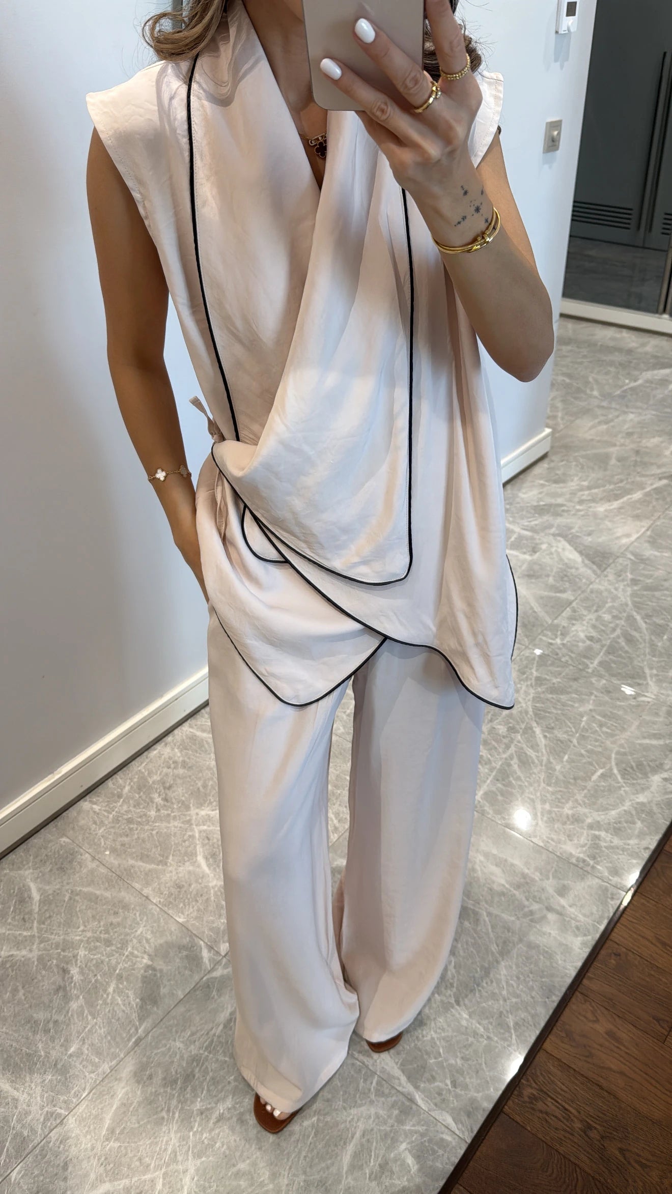 طقم كيمونو سكري - KP1246