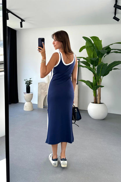 فستان لاكوست كحلي - KP2134