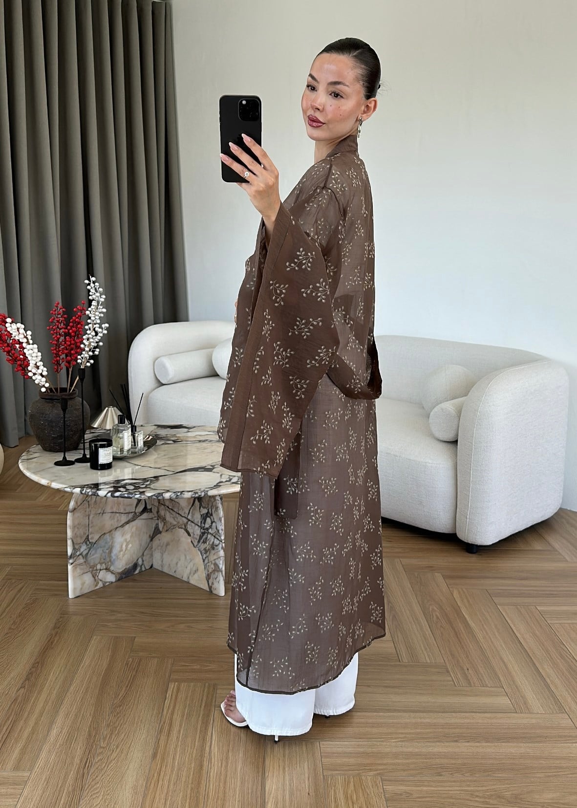 كيمونو بني - KP4590