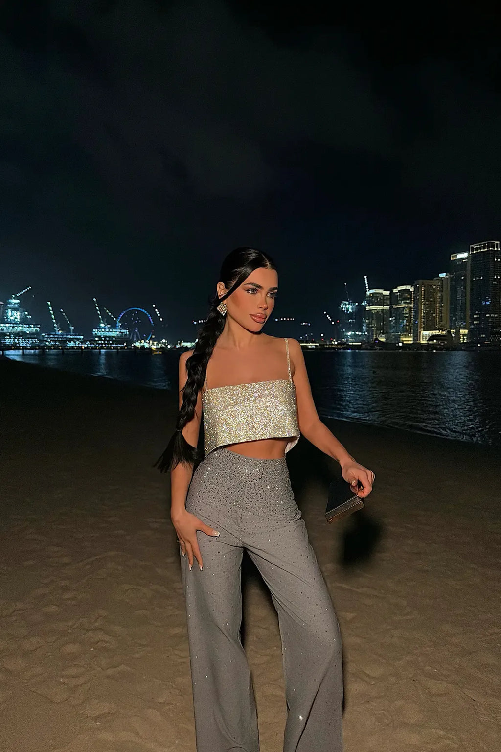 بنطلون سكني ستراس - KP5099