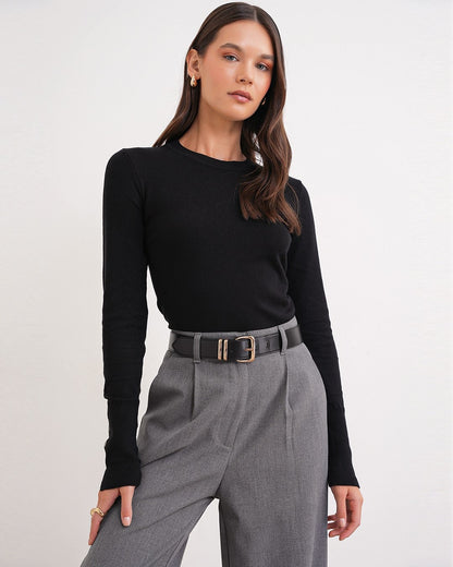 بلوزة اسود - KP4279