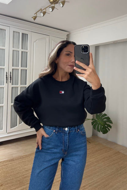 بلوزة اسود تومي Tommy  - KP4302