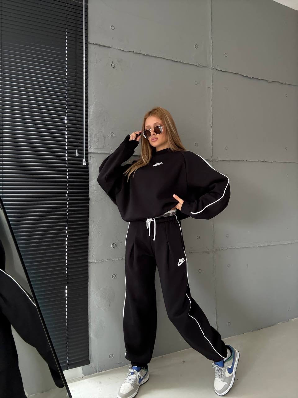 طقم اسود Nike - KP1431