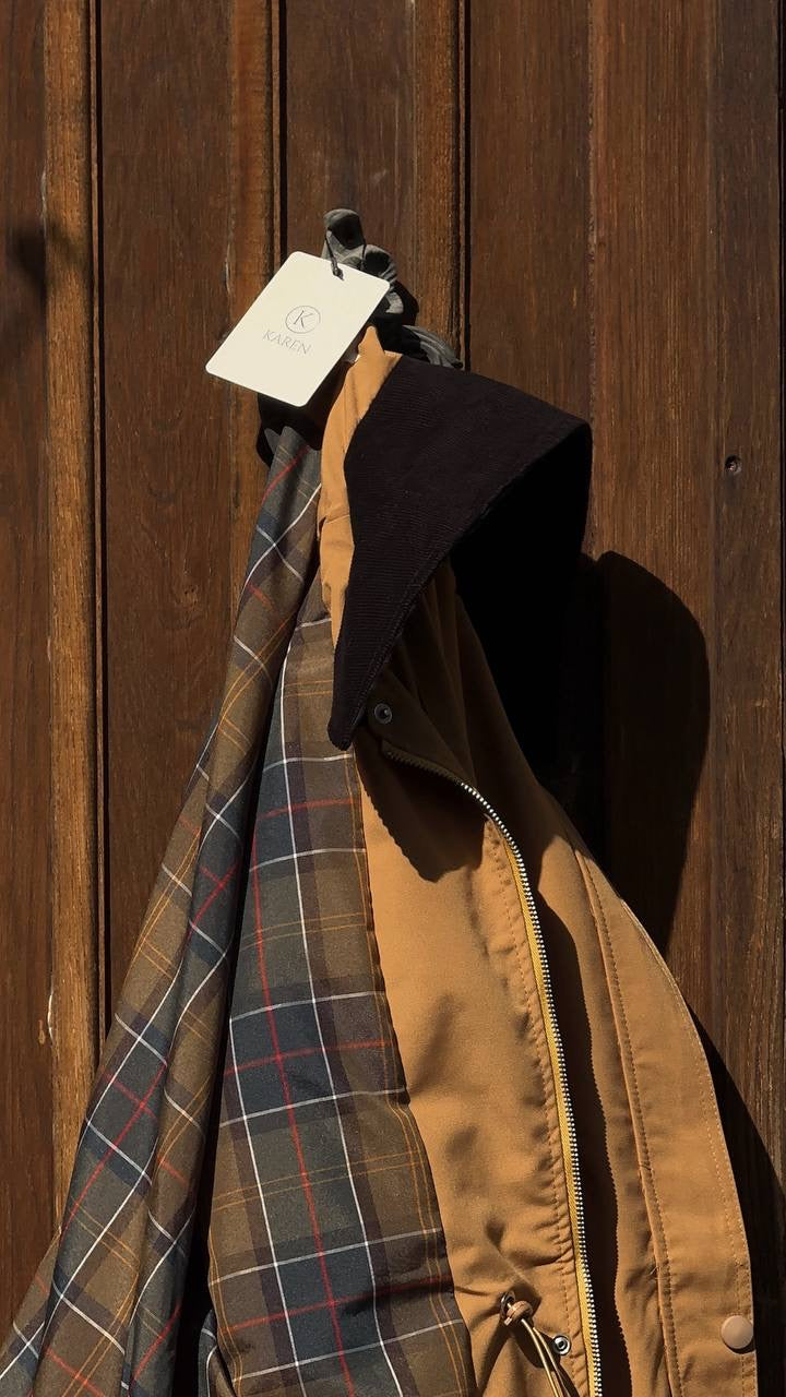 جكيت بني كاروهات - KP7107