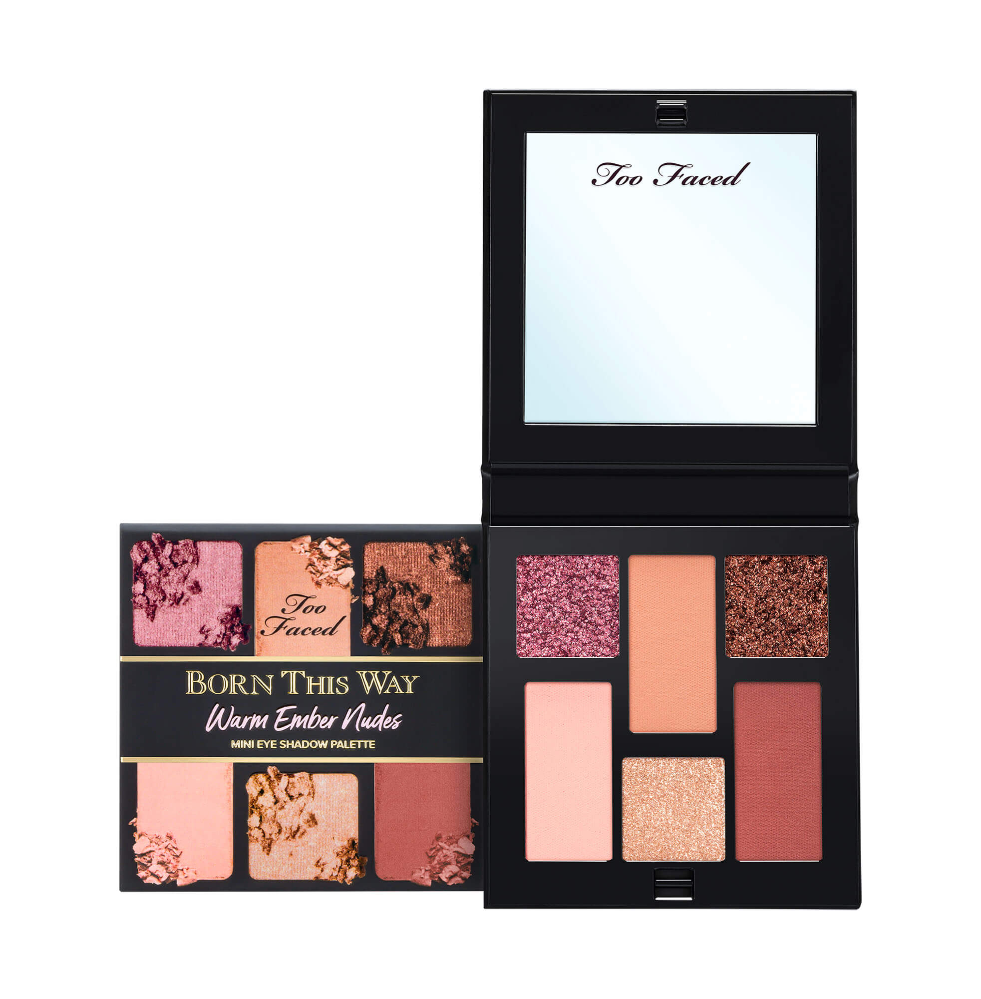 Too Faced Born This Way Warm Natural Nudes Mini Eye Shadow Palette - KB