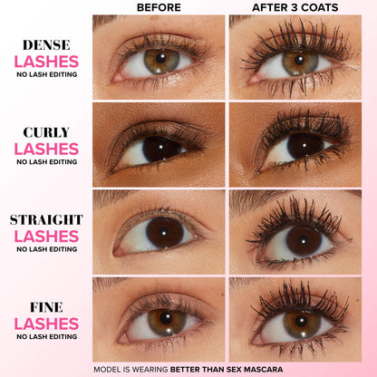 Too Faced Better Than Sex Volumizing Mascara Duo - KB