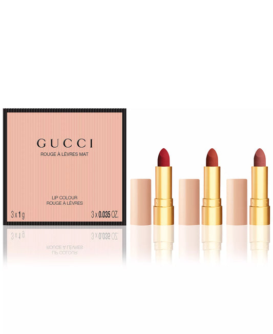 Gucci Mini Matte Lipstick Festive Gift Set- KB