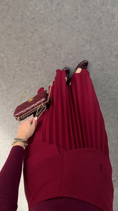 تنورة خمري - KP6008