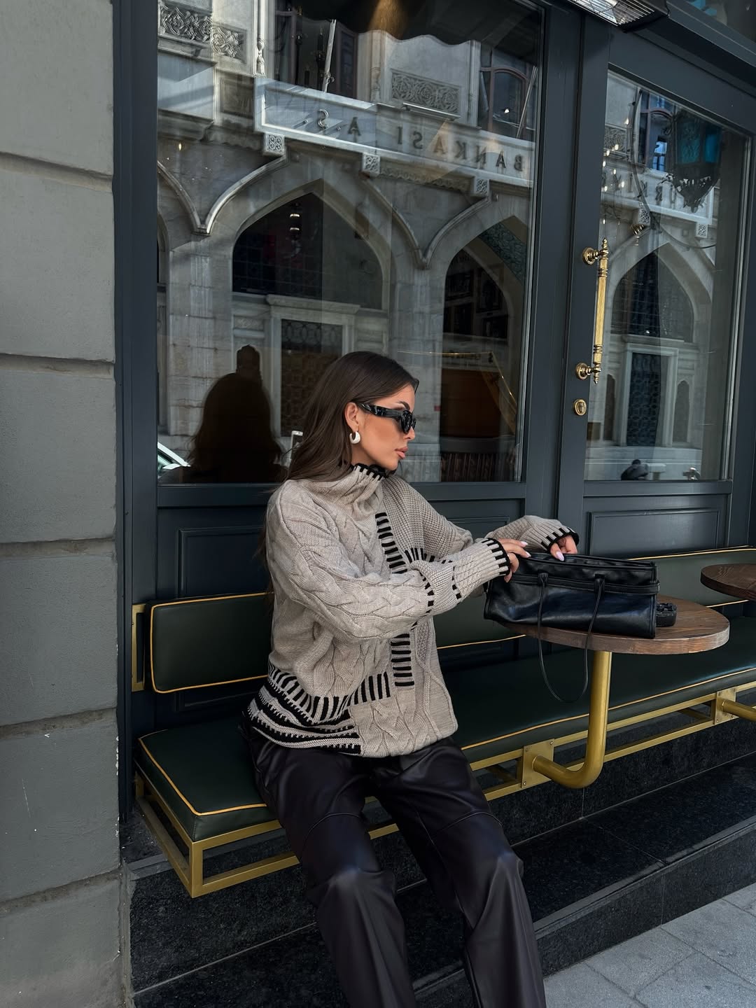 بلوزة بيج مخططة - KP4293