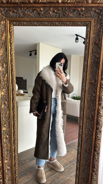 جكيت زيتي مبطن - KP7179