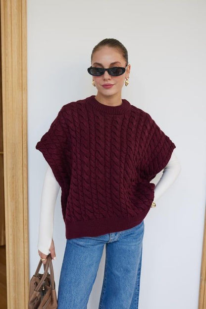 بلوزة خمري - KP4261