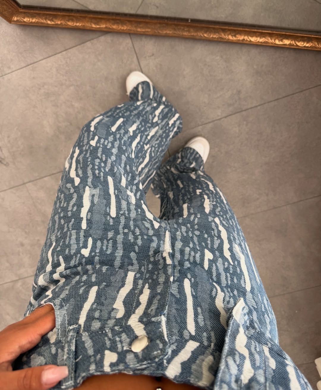 طقم جينز ملون - KP1387