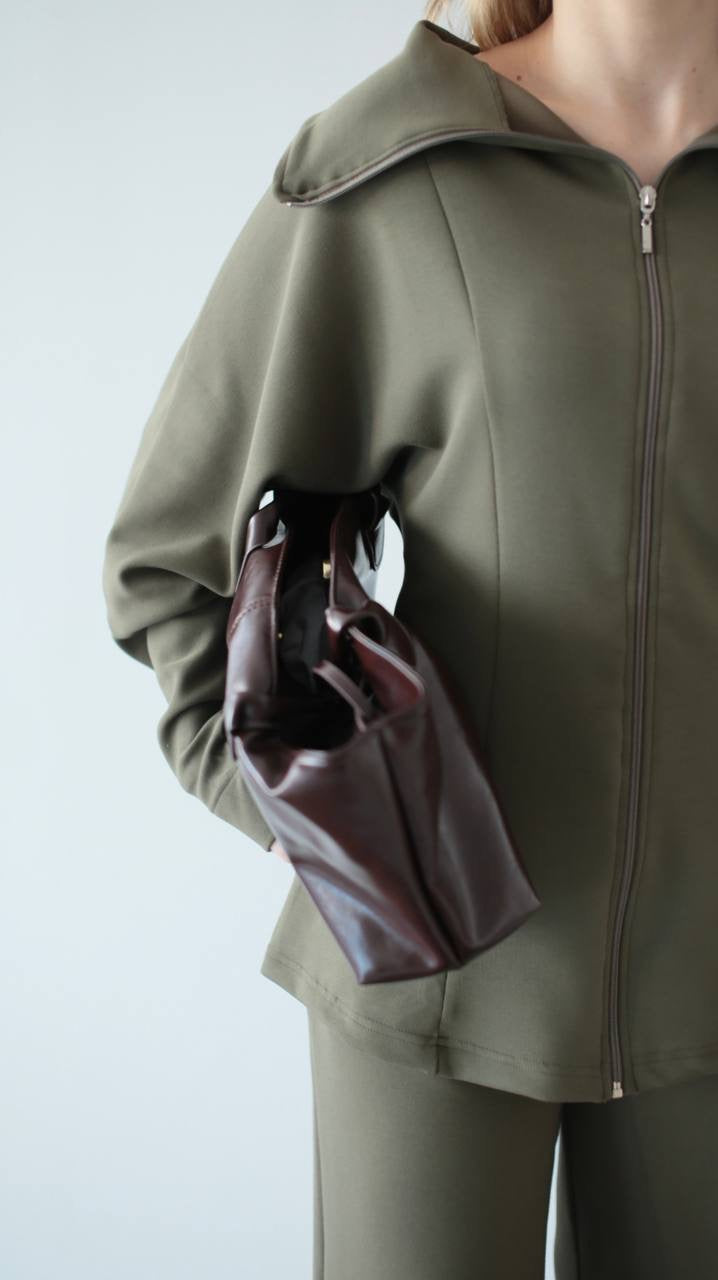 طقم عملي زيتي - KP1473