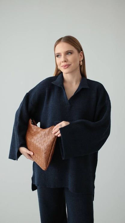 طقم عملي كحلي - KP1461