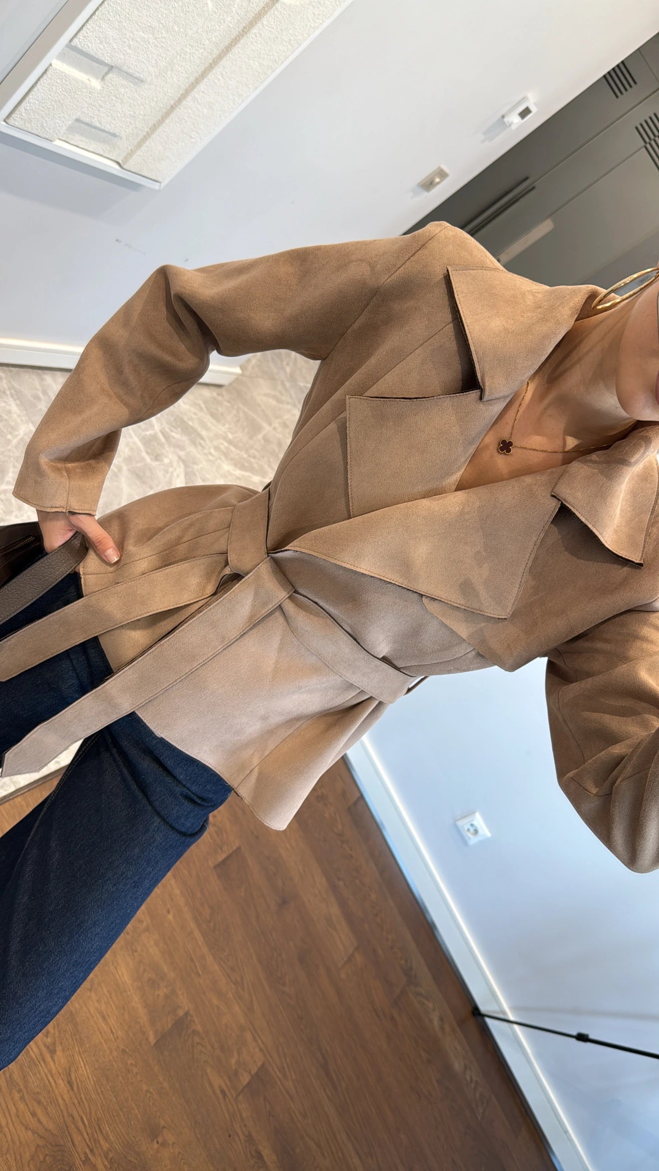 جكيت شموا بيج غامق - KP7100