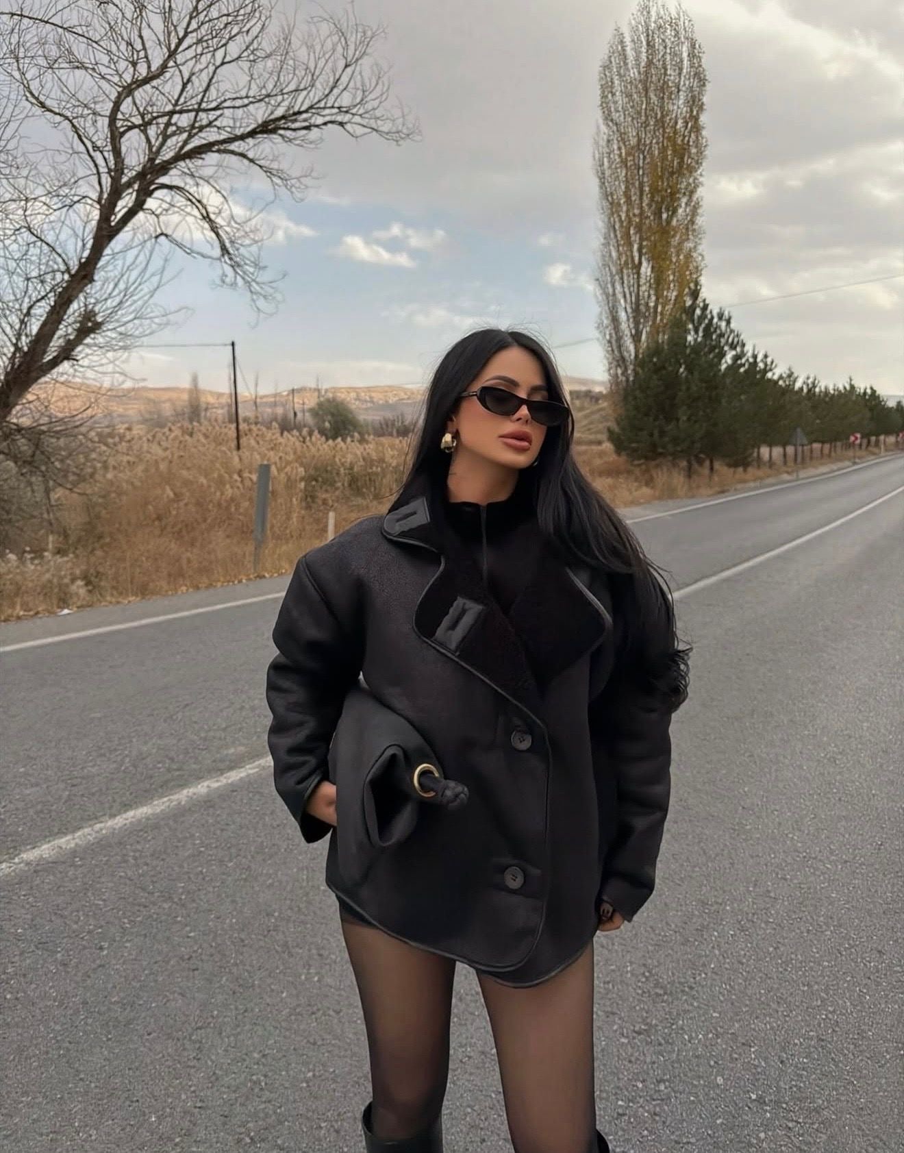 جكيت اسود - KP7129