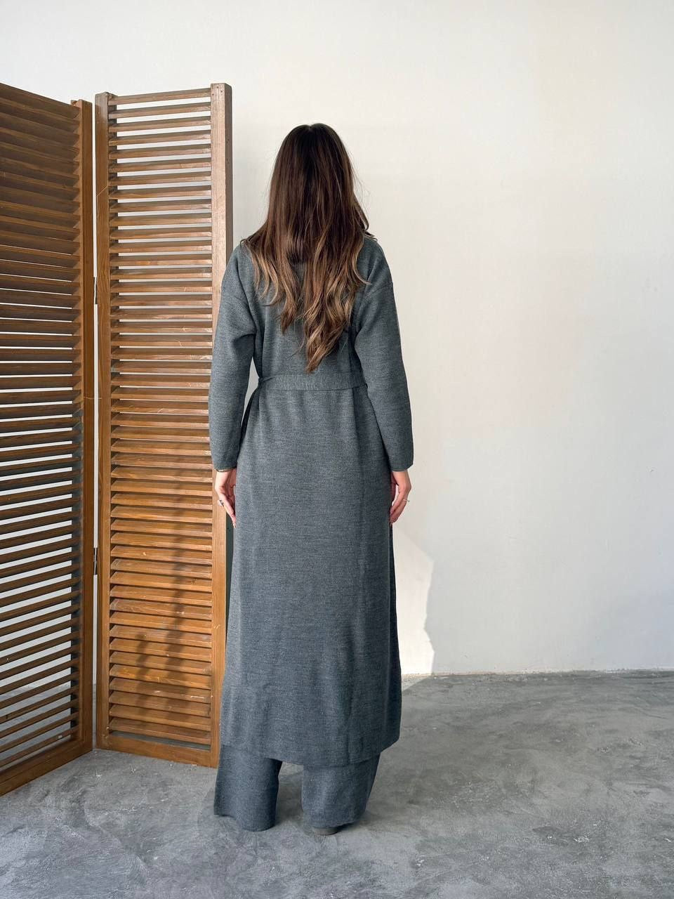 طقم 3 قطع رمادي - KP1468