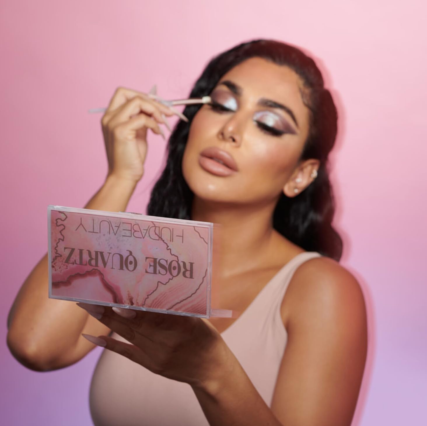 Huda Beauty Rose Quartz Eyeshadow Palette - KB