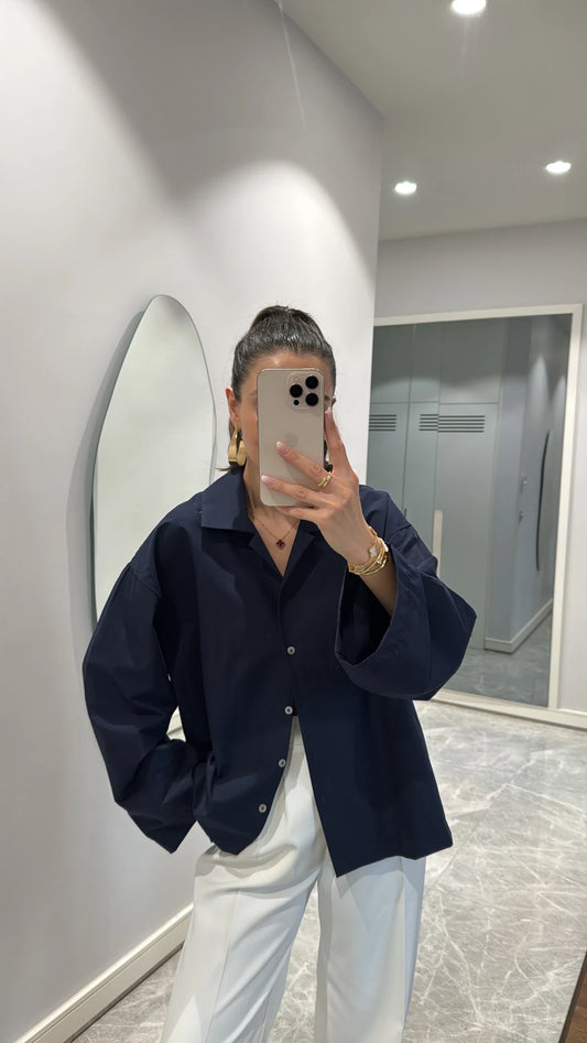 قميص كحلي - KP4232