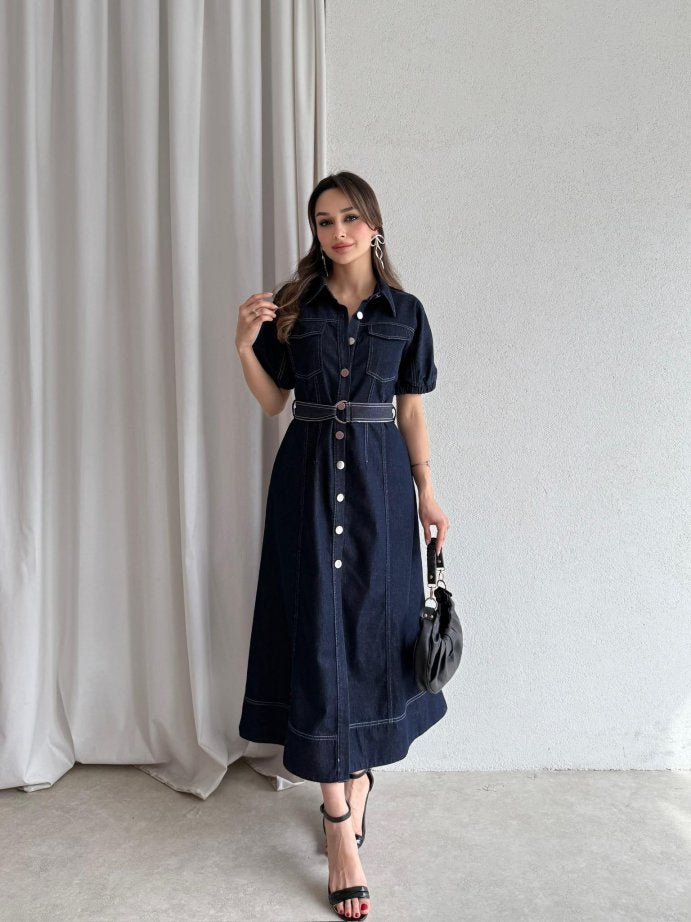 فستان جينز - KP2138