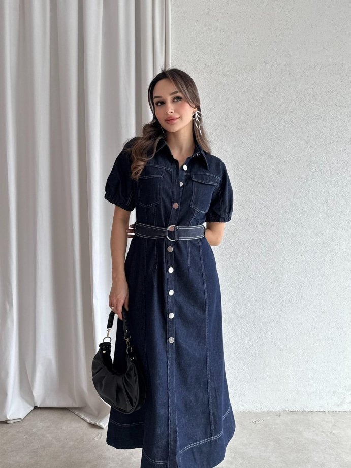 فستان جينز - KP2138