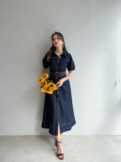 فستان جينز - KP2138