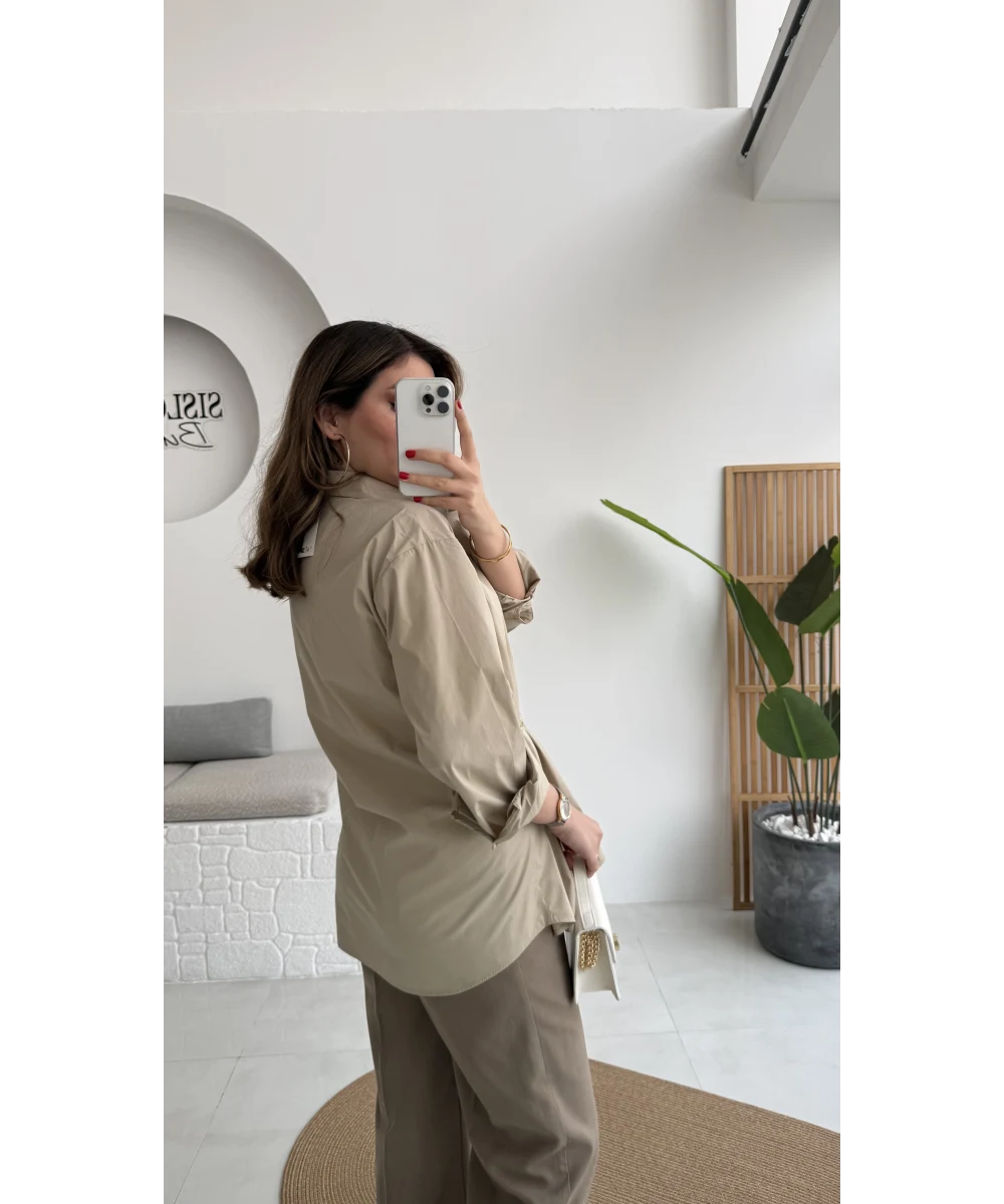 قميص بيج - KP4423