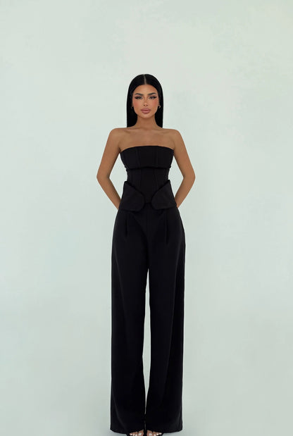 طقم رسمي اسود - KP1215