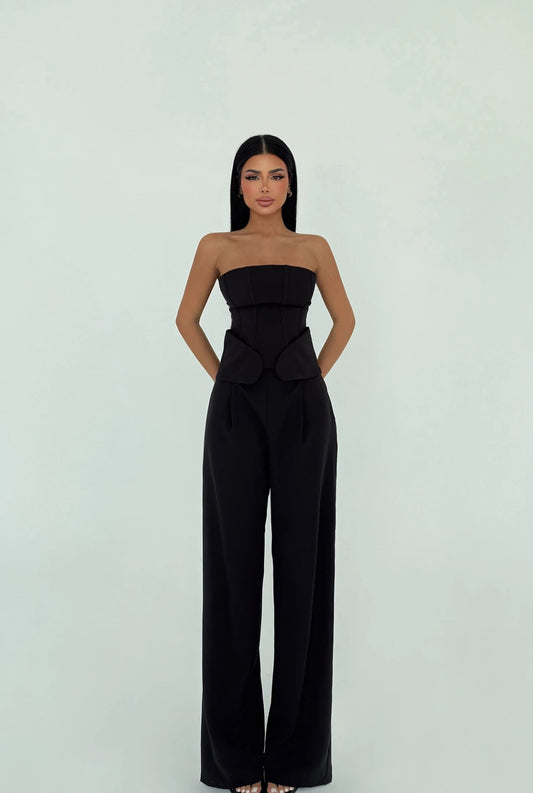 طقم رسمي اسود - KP1215