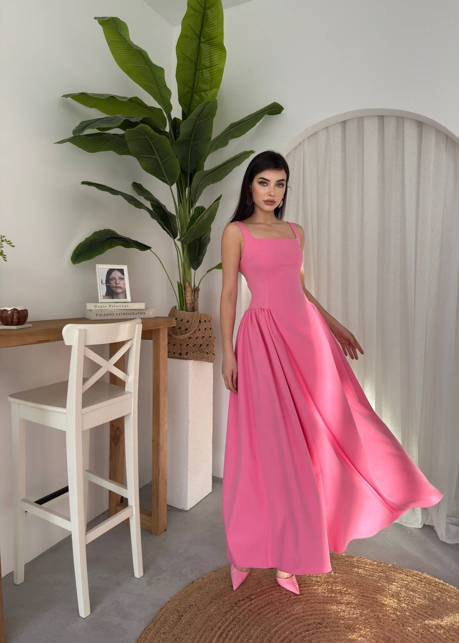 فستان زهري - KP2195