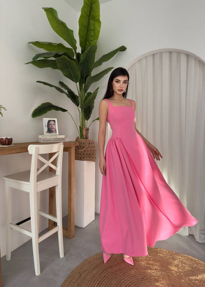 فستان زهري - KP2195