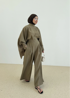 طقم فلو زيتي - KP1658