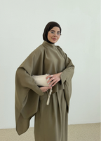 طقم فلو زيتي - KP1658