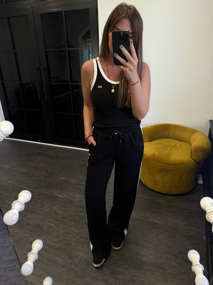 طقم لاكوست اسود - KP1277