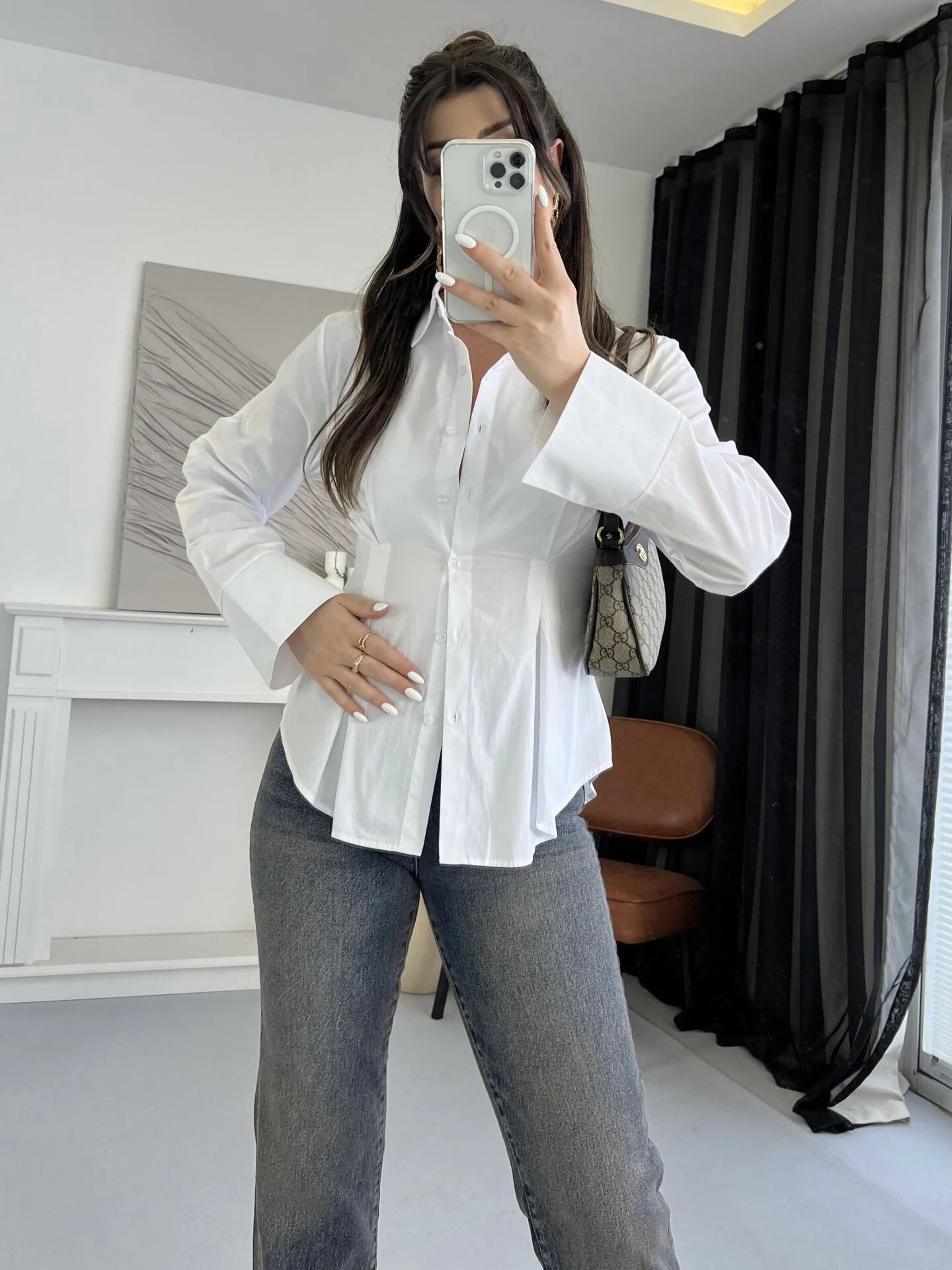 قميص ابيض - KP4216