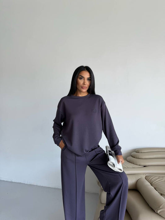 طقم رمادي ALO - KP1416