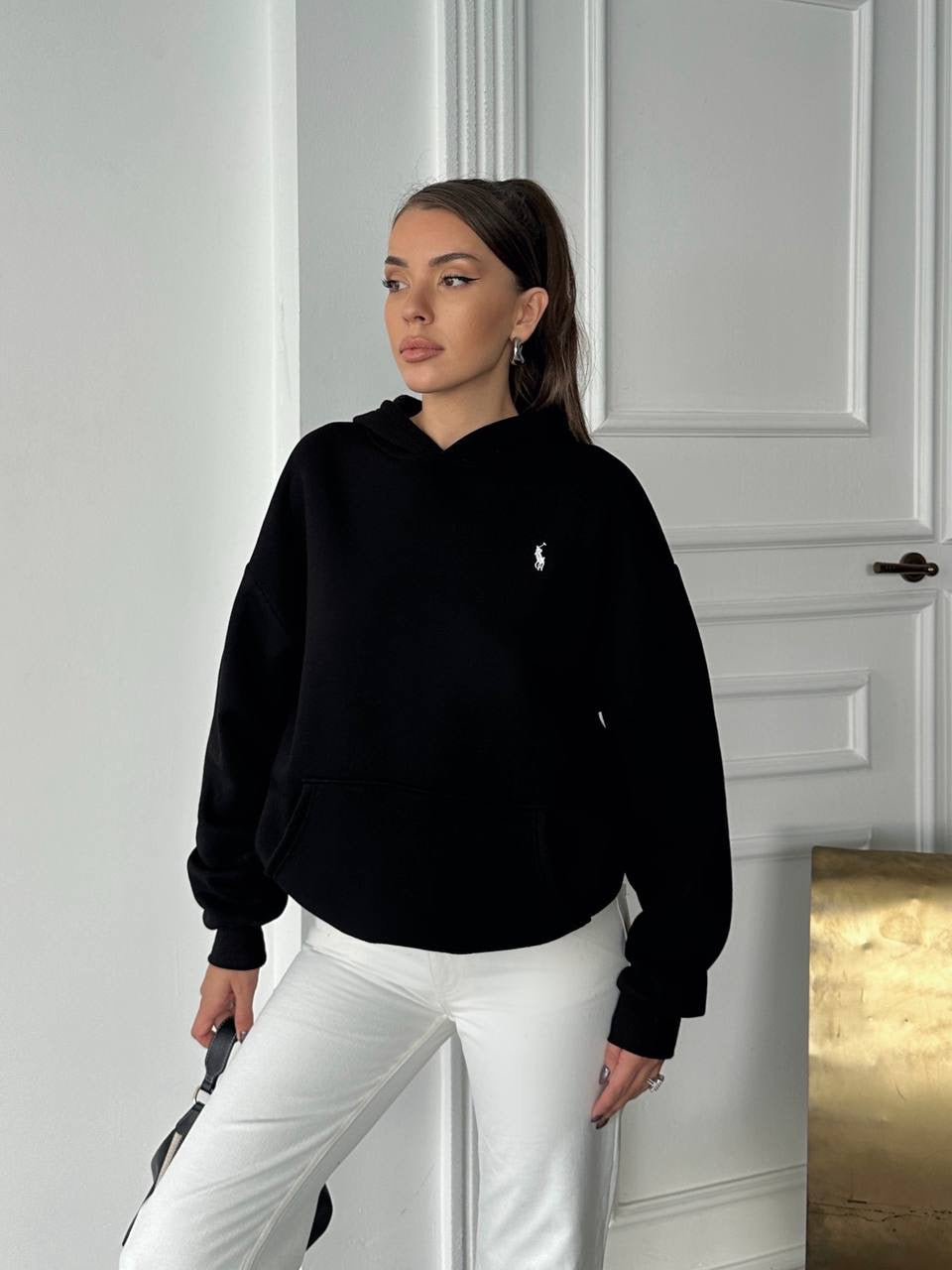 بلوزة بولو اسود - KP4282