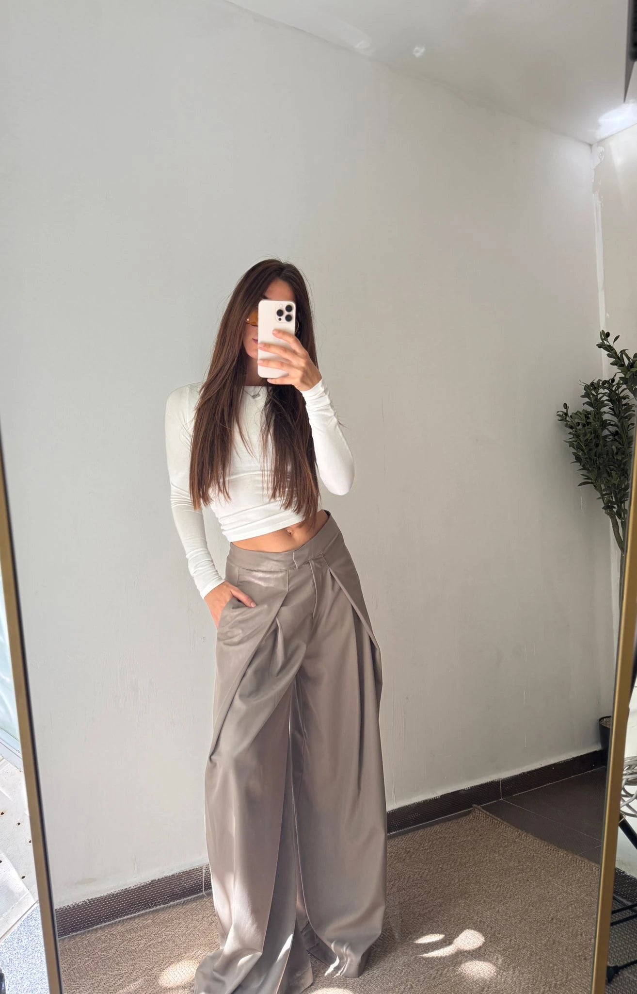 بنطلون زيتي فاتح - KP5064