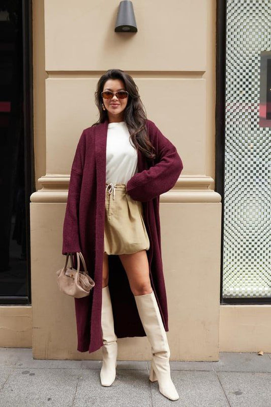 جرزة طويلة خمري - KP4090