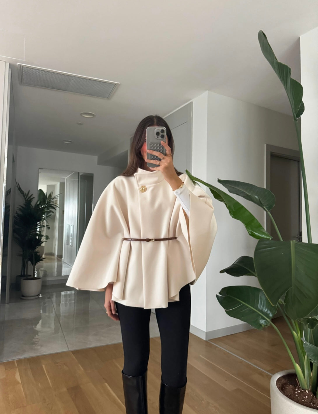 جكيت بيج بحزام - KP7040