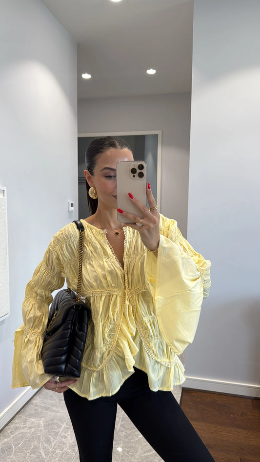 قميص اصفر - KP4238